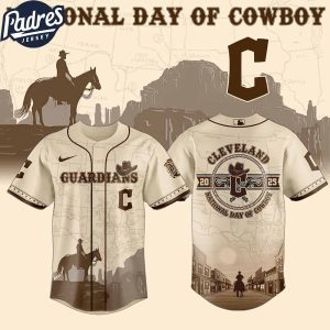 Cleveland Guardians MLB X National Day Of Cowboy Personalized Baseball Jersey