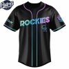 Colorado Rockies MLB X Kpop Demon Hunters Custom Baseball Jersey 2