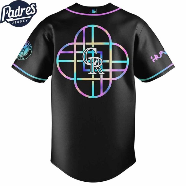 Colorado Rockies MLB X Kpop Demon Hunters Custom Baseball Jersey 3