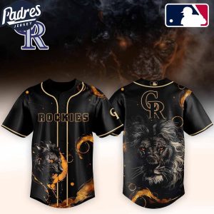Colorado Rockies MLB x Lion Custom Baseball Jersey