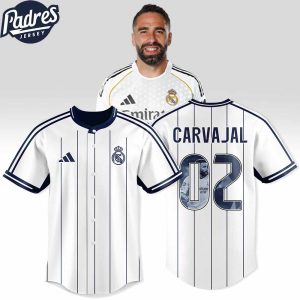 Dani Carvajal 02 Real Madrid Custom Baseball Jersey
