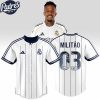 Der Milito 03 Real Madrid Custom Baseball Jersey