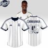 Eduardo Camavinga 06 Real Madrid Custom Baseball Jersey