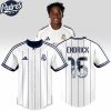 Endrick Felipe 16 Real Madrid Custom Baseball Jersey