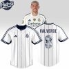 Federico Valverde 08 Real Madrid Custom Baseball Jersey