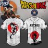 Houston Astros MLB X Dragon Ball Custom Baseball Jersey