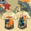 Houston Astros MLB X Godzilla Custom New Baseball Jersey