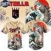 Kansas City Royals MLB X Catzilla Personalized Baseball Jersey