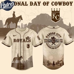 Kansas City Royals MLB X National Day Of Cowboy Personalized Baseball Jersey