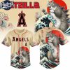 Los Angeles Angels MLB X Catzilla Personalized Baseball Jersey