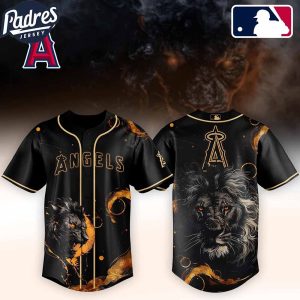 Los Angeles Angels MLB X Lion Custom Baseball Jersey