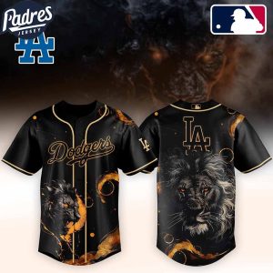 Los Angeles Dodgers MLB x Lion Custom Baseball Jersey
