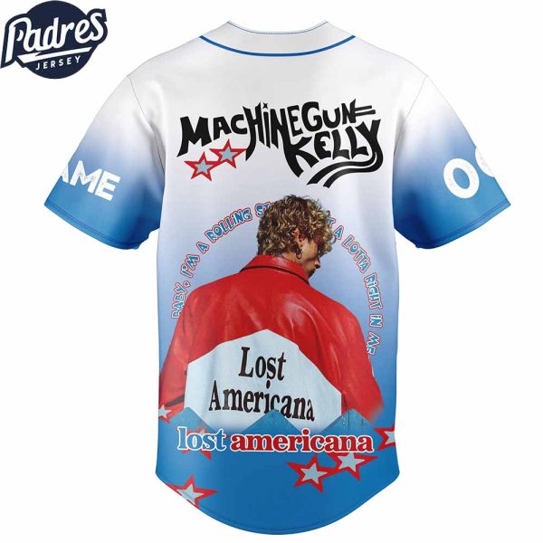 Machine Gun Kelly Music Custom Baseball Jersey 2