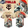 Minnesota Twins MLB X Catzilla Personalized Baseball Jersey