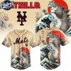 New York Mets MLB X Catzilla Personalized Baseball Jersey