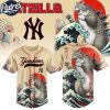 New York Yankees MLB X Catzilla Personalized Baseball Jersey