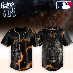 New York Yankees MLB X Lion Custom Baseball Jersey