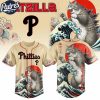 Philadelphia Phillies MLB X Catzilla Personalized Baseball Jersey