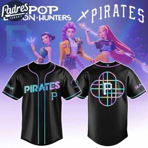 Pittsburgh Pirates MLB X Kpop Demon Hunters Custom Baseball Jersey 1 1