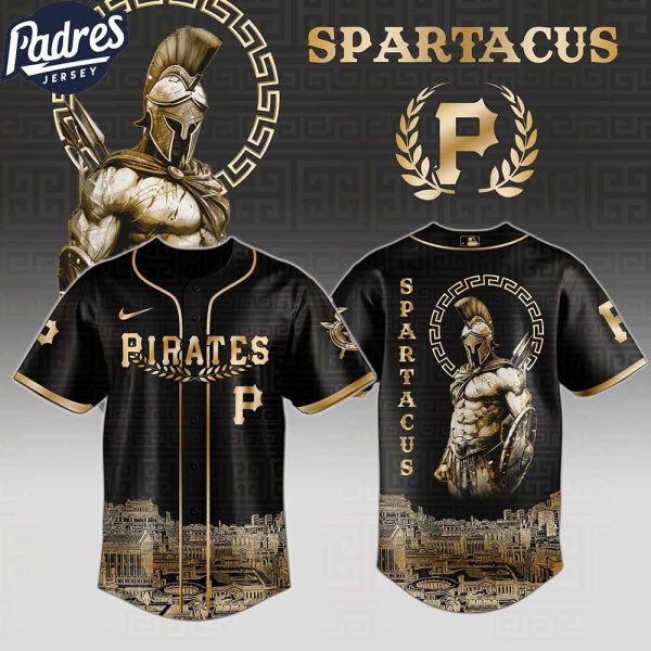 Pittsburgh Pirates MLB X Spartacus Custom Baseball Jersey