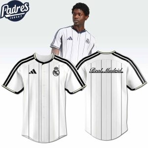 Real Madrid Custom Baseball Jersey