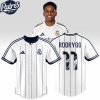 Rodrygo Goes 11 Real Madrid Custom Baseball Jersey
