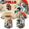 San Diego Padres MLB X Catzilla Personalized Baseball Jersey