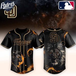 San Diego Padres MLB X Lion Custom Baseball Jersey