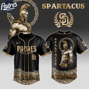 San Diego Padres MLB X Spartacus Custom Baseball Jersey