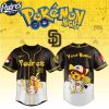 San Diego Padres MLB x Pokemon GO Night Custom Baseball Jersey 1