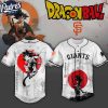 San Francisco Giants MLB X Dragon Ball Custom Baseball Jersey