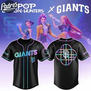 San Francisco Giants MLB X Kpop Demon Hunters Custom Baseball Jersey 1 1