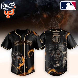 San Francisco Giants MLB X Lion Custom Baseball Jersey