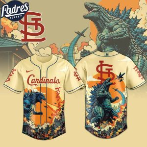 St Louis Cardinals MLB Godzilla 2025 Baseball Jersey