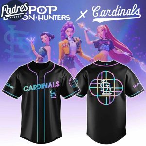 St Louis Cardinals MLB X Kpop Demon Hunters Custom Baseball Jersey 1 1