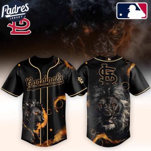 St Louis Cardinals MLB X Lion Custom Baseball Jersey