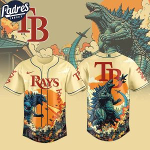 Tampa Bay Rays MLB Godzilla 2025 Baseball Jersey