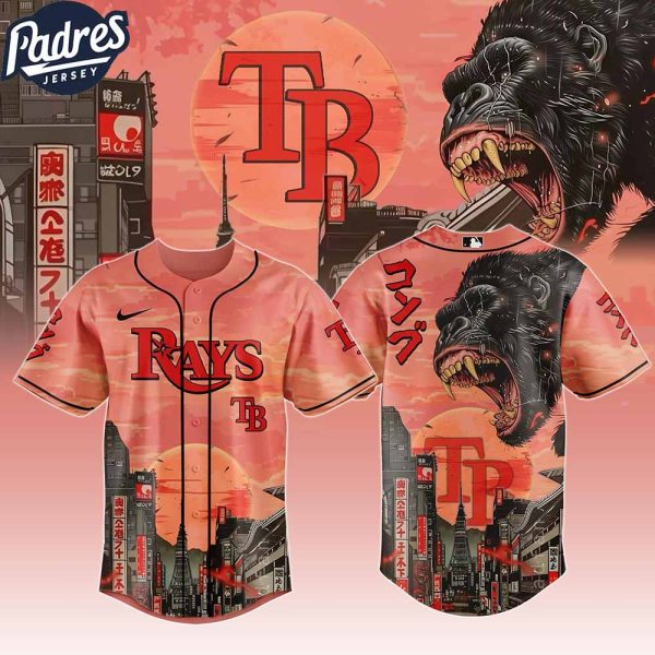 Tampa Bay Rays MLB X Japanese Heritage Kong Custom Baseball Jersey