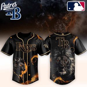 Tampa Bay Rays MLB X Lion Custom Baseball Jersey