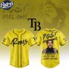 Tampa Bay Rays MLB X Post Malone Tour Custom Baseball Jersey 1