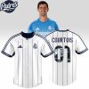 Thibaut Courtois 01 Real Madrid Custom Baseball Jersey