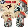 Toronto Blue Jays MLB X Catzilla Personalized Baseball Jersey