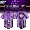 Toronto Blue Jays MLB X Purple Heart Day Personalized Baseball Jersey