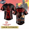 Twenty One Pilots Black Red Custom Baseball Jersey 1