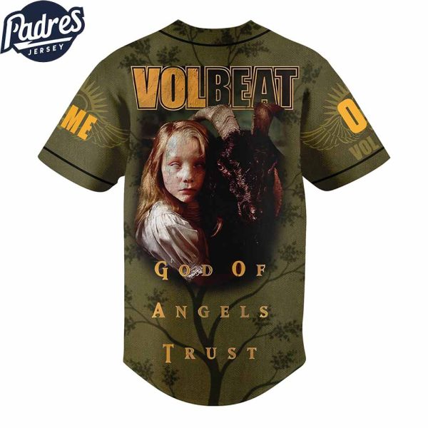 VolBeat God Of Angels Trust Music Baseball Jersey 2