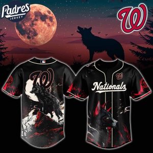 Washington Nationals MLB x Worf Custom Baseball Jersey