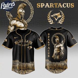 Toronto Blue Jays MLB X Spartacus Custom Baseball Jersey