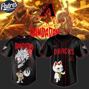 Arizona Diamondbacks MLB x Dandadan Custom Baseball Jersey