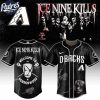 Arizona Diamondbacks MLB x Ice Nine Kills Welcome to Horrorwood Custom Baseball Jersey