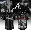Atlanta Braves MLB x Eminem Stans To Launch In Theatres Worldwide Custom Baseball Jersey
